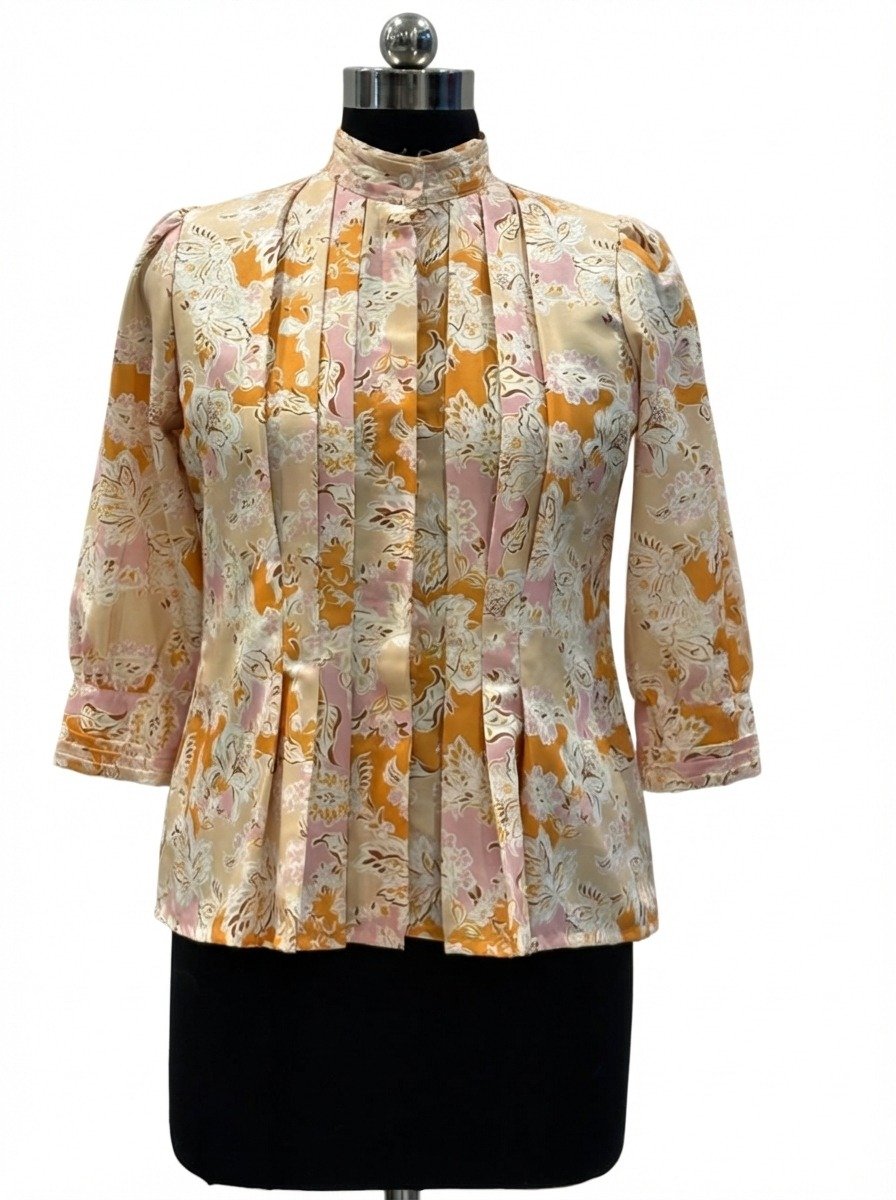 Satin finish formal women top by KBK Exports